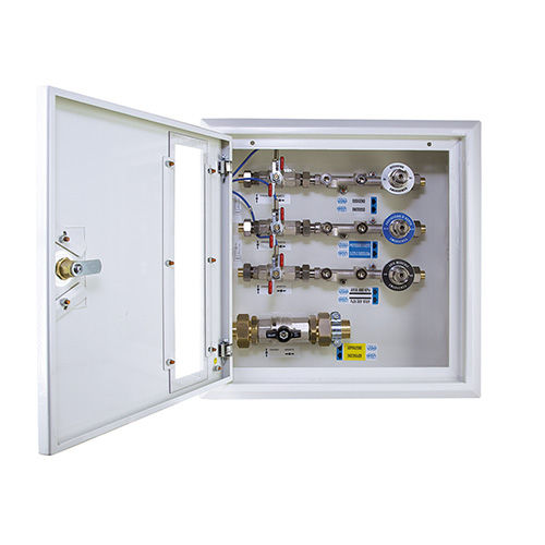 Unidad de control de presión - QCG series - STM - Sistemi Tecnologie Medicali - de centrales de gases médicos / para equipos de emergencia