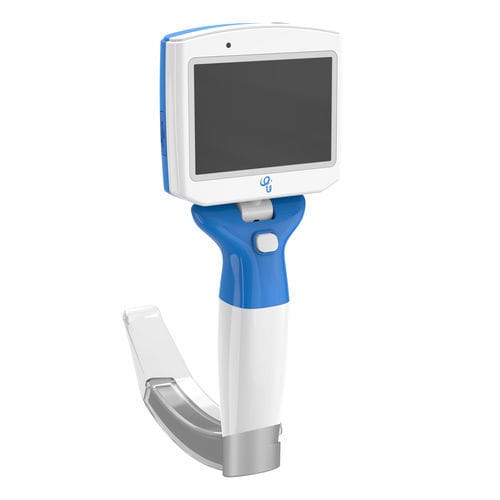 Videolaringoscopio pediátrico - TDC series - Zhejiang UE Medical Corp. - con monitor de vídeo integrado / con hoja / de un solo uso