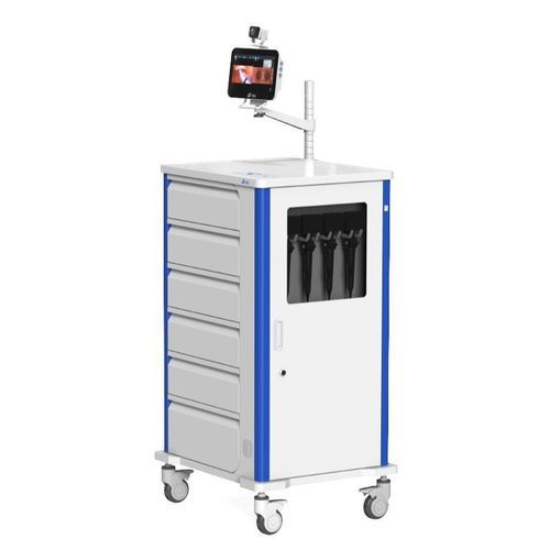 Carro de emergencia - UE-AMP - Zhejiang UE Medical Corp. - para cuidados intensivos / de anestesia / para transporte