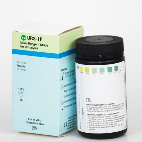 Tira de prueba para análisis de orina - URS-1P-100 - Teco Diagnostics - de proteinuria / de orina / de colorimetric