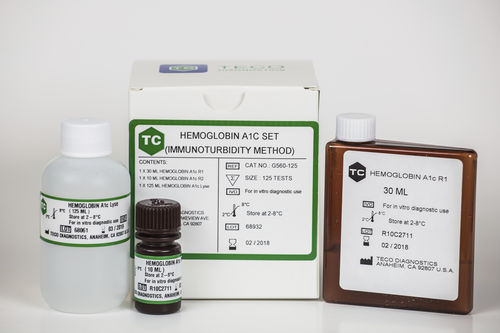 Kit de reactivos en solución - G560-125 - Teco Diagnostics - de muestras de sangre / de química clínica / líquido