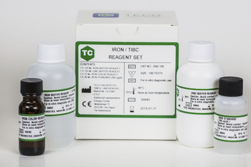 Kit de reactivos de química clínica - I592-100 - Teco Diagnostics - de muestras de sangre / líquido / de hierro