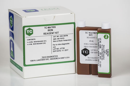 Kit de reactivos en solución - I592-380TM - Teco Diagnostics - de muestras de sangre / de química clínica / para colorimetría