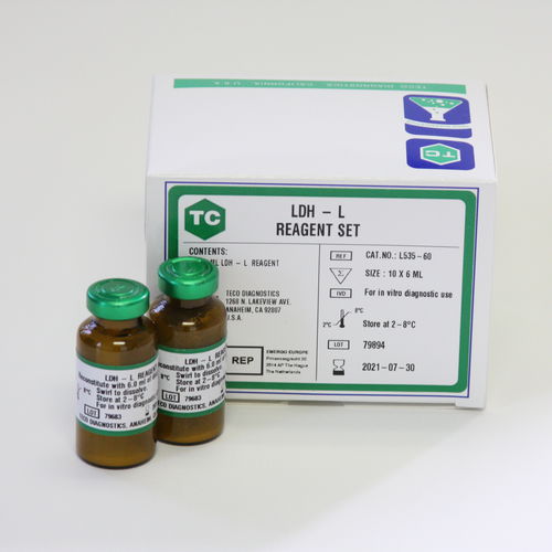 Kit de reactivos en solución - L535-60 - Teco Diagnostics - de muestras de sangre / de química clínica / en polvo