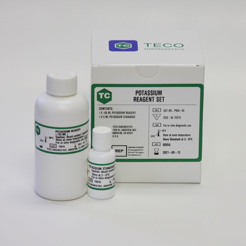 Kit de reactivos en solución - P605-50 - Teco Diagnostics - de muestras de sangre / de química clínica / para colorimetría
