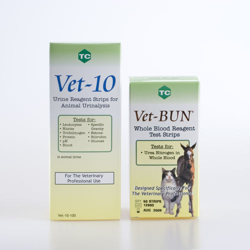 Prueba rápida de enfermedades del hígado - VET-BUN - Teco Diagnostics - veterinaria / de urea / de sangre