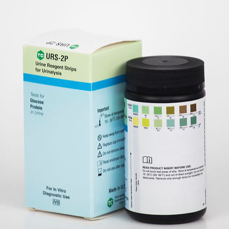 Tira de prueba para análisis de orina - URS-2P-100 - Teco Diagnostics - de orina / con tira reactiva