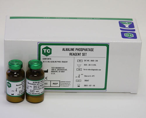 Kit de reactivos de fosfatasa alcalina - A505-240 - Teco Diagnostics - en solución / de química clínica