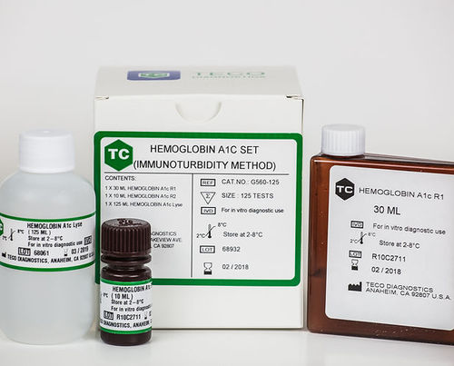 Kit de reactivos en solución - G561-A40-001 - Teco Diagnostics - de química clínica / de diagnóstico / HbA1c