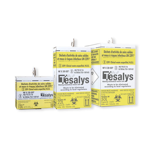 Recipiente para muestras de desechos - TESABOX 20/40/80  - Tesalys