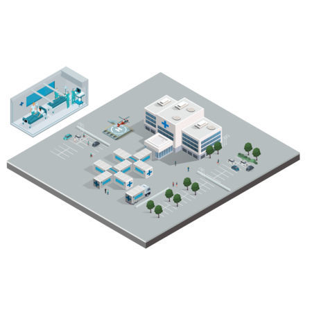 Hospital modular - toutenkamion - prefabricado / compacto / de campaña
