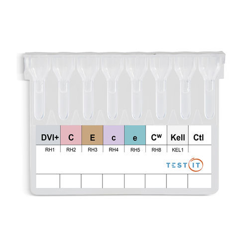 Kit de prueba de agrupamiento sanguíneo - TG118 - Turklab Tibbi Malzemeler San. Tic. A.S.