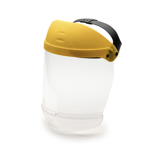 Pantalla facial de policarbonato - 699 MED - Univet Loupes - con tratamiento antivaho