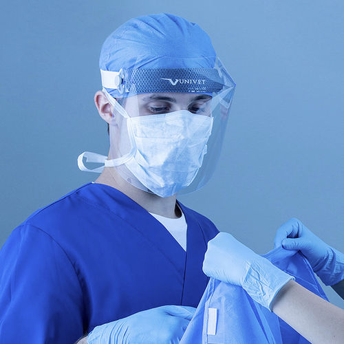 Pantalla facial con tratamiento antivaho - 701.02 - Univet Loupes