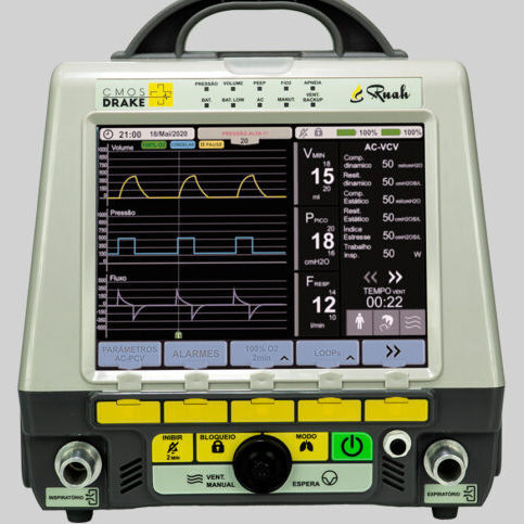 Ventilador de emergencia - Ruah  - US DEFIB MEDICAL TECHNOLOGIES LLC - electrónico / ventilación percusiva intrapulmonar / CPAP