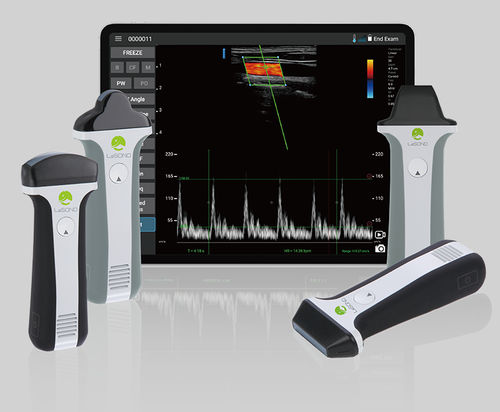 Ecógrafo portátil - LU700 - US DEFIB MEDICAL TECHNOLOGIES LLC - para ecografía polivalente / blanco y negro / pantalla táctil