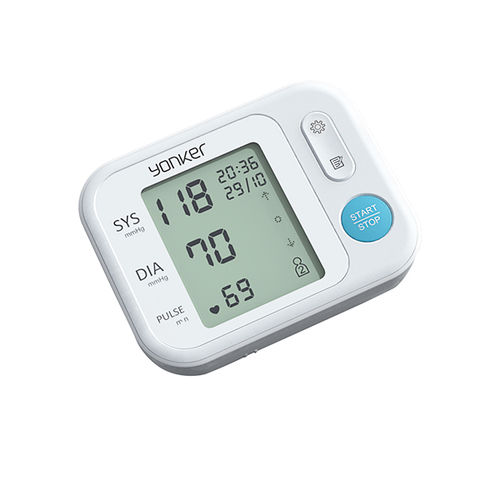 Tensiómetro electrónico automática - YK-BPW2 - Yonker - de mano / de muñeca / con manguito para adulto