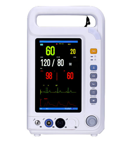 Monitor multiparamétrico compacto - YK-8000A - Yonker - portátil / ECG / RESP