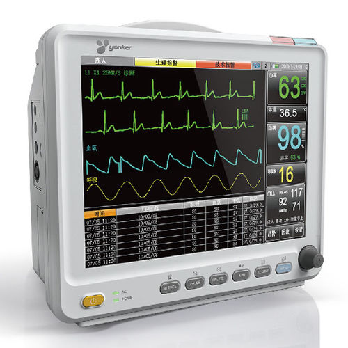 Monitor multiparamétrico compacto - YK-8000C - Yonker - portátil / ECG / RESP