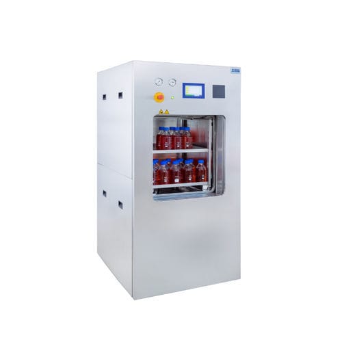 Autoclave de laboratorio - HST series - Zirbus technology - de vapor / de agua caliente / vertical