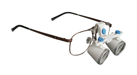 Lupa quirúrgica con montura de gafas - SLE - Zumax Medical - con sistema abatible