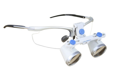 Lupa quirúrgica con montura de gafas - SLF - Zumax Medical - con sistema abatible