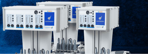 Unidad de tecarterapia - C500 TriggerPoints - Capenergy Medical - biofeedback / 2 canales