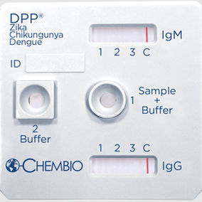 Prueba rápida del dengue - DPP® - Chembio Diagnostic Systems, Inc. - de chikungunya / del virus del Zika / de IgG