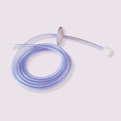 Tubo de insuflación - Comepa Industries - recto / flexible / transparente