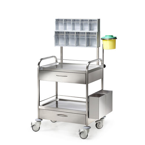 Carro médico - D-29B - DEMERTZI M & Co - quirúrgico / de medicamentos / de almacenamiento