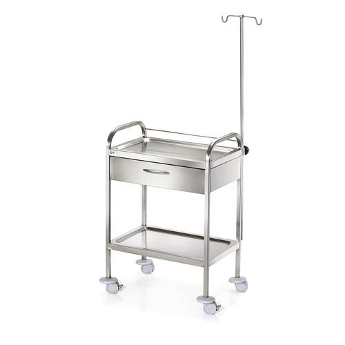Carro médico - D10-30 - DEMERTZI M & Co - para medicamentos / para aparato / para ECG