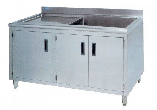 Armario multifunción - D10-101 - DEMERTZI M & Co - de hospital / con fregadero / de acero inoxidable