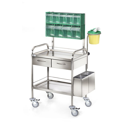 Carro médico - D-25 - DEMERTZI M & Co - quirúrgico / para medicamentos / para aparato