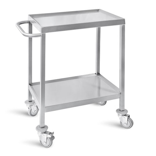 Carro médico - D-40 - DEMERTZI M & Co - quirúrgico / para aparato / de acero inoxidable