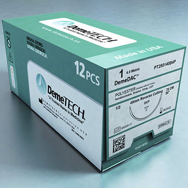 Hilo de sutura no reabsorbible - DemeDAC™ - Demetech - cirugía general