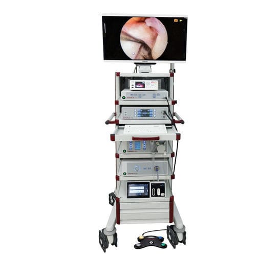 Carro médico - 40 E - Eberle - para endoscopio / para aparato / de aislamiento