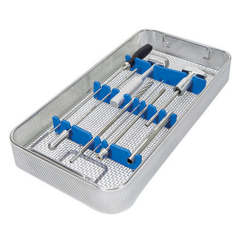 Recipiente de esterilización para instrumental ortopédico - 900312 - Eberle - perforado