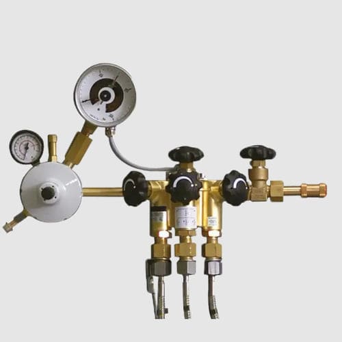 Colector para gases médicos - SIMPLEX MMR - GCE Group - para hospitales / manual / de alta presión