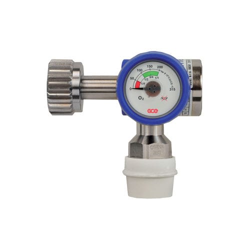 Regulador de presión de aire - MEDIREG® II - GCE Group - O2 / N2O / de helio
