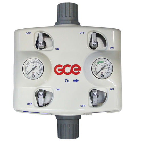 Colector para gases médicos - MM40 - GCE Group - para hospitales / de suministro / de alta presión