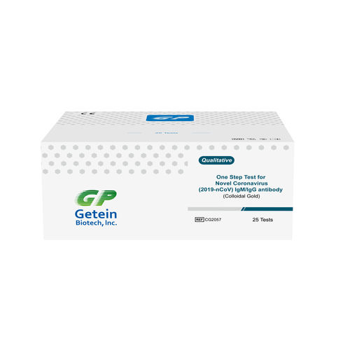 Kit de prueba para COVID-19 - CG2057 - Getein Biotech Inc. - para anticuerpos / de IgG / de IgM