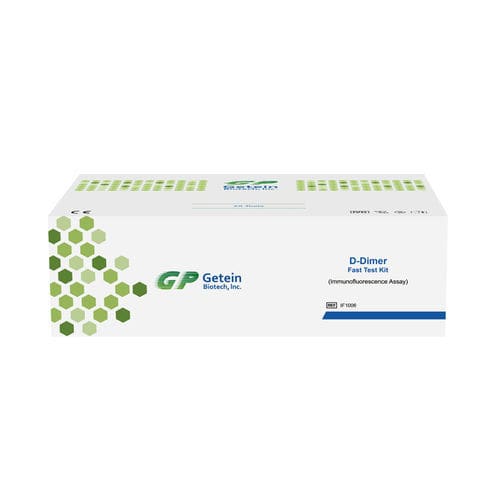 Kit de prueba de trombosis - IF 1006 - Getein Biotech Inc. - de dímeros-D / de suero / por plasma