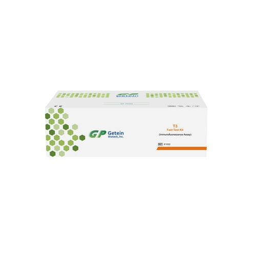 Kit de prueba de enfermedades tiroideas - IF 1022 - Getein Biotech Inc. - de T3 total / de suero / por plasma