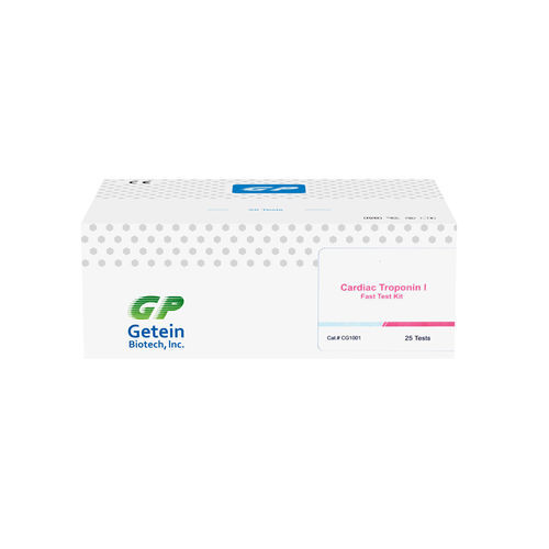 Prueba rápida de infarto de miocardio - CG 2001 - Getein Biotech Inc. - cTnI / de sangre / de suero