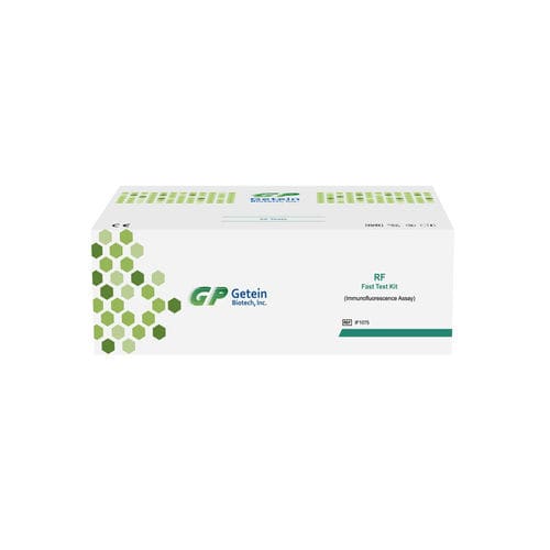 Kit de prueba de artritis reumatoidea - IF 1075 - Getein Biotech Inc. - de factor reumatoide / de suero / por plasma