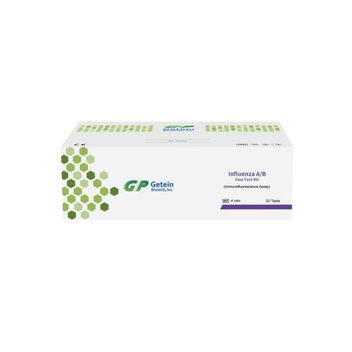 Kit de prueba para enfermermedades infecciosas - IF 1066 - Getein Biotech Inc. - para antígenos / de influenza A / de influenza B