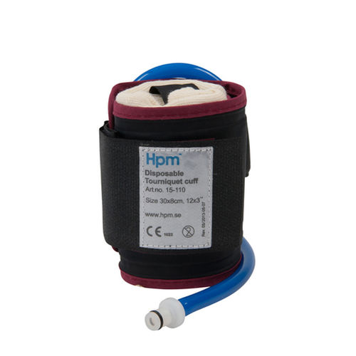 Manguito para torniquete neumático - 15-110 - Hammarplast medical - con un tubo / de un solo uso