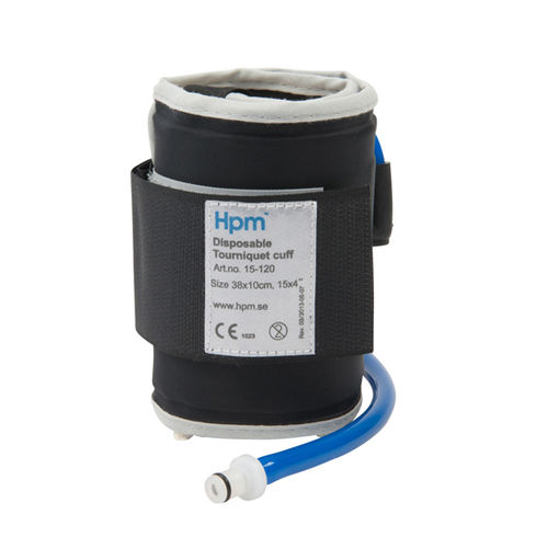 Manguito para torniquete neumático - 15-120 - Hammarplast medical - de un solo uso / con un tubo