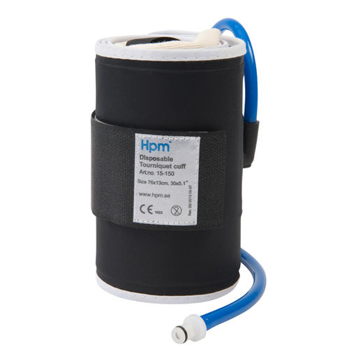 Manguito para torniquete neumático - 15-150 - Hammarplast medical - con un tubo / de un solo uso