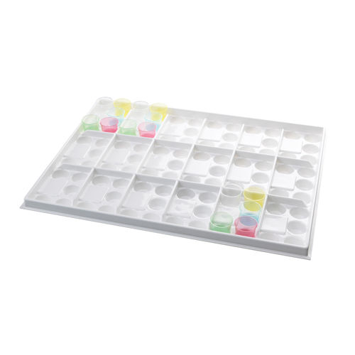 Bandeja de dispensación de medicamentos - J10681 - Hammarplast medical - perforada